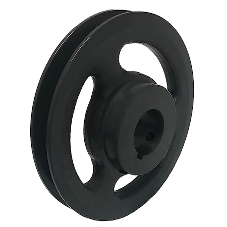 Finished Bore 1 Groove V-Belt Pulley 2.1 Inch OD